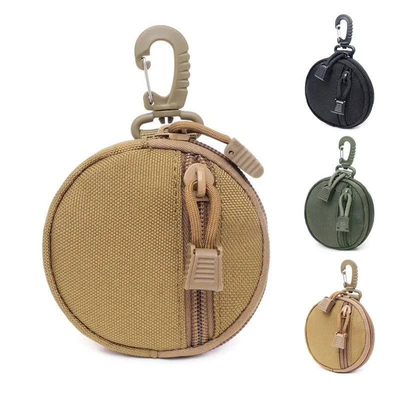 Portable Dog Treat Bag Tactical Durable Lightweight Food Pet Pouch with Rotatable Carabiner for Puppy Pet Supplies
