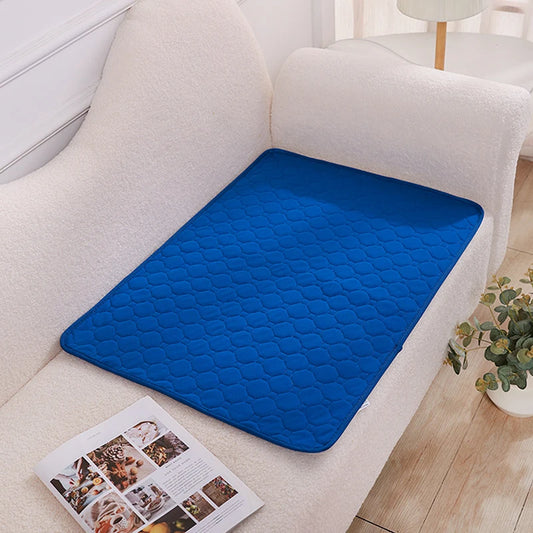 Reusable Dog Pee Pad Blanket Absorbent Diaper Washable Puppy Training Pad Pet Bed Urine Mat for Pet Car Seat Cover Pet Supplies